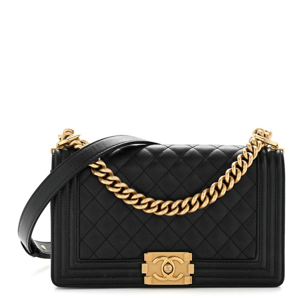 Chanel Caviar Quilted Medium Boy Flap #323677C38B